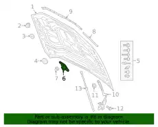 Cтопорный хомут 4M8823186C VAG
