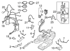 Cтяжной хомут 7L8201391A VAG