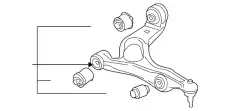 PORSCHE 7L0407151H