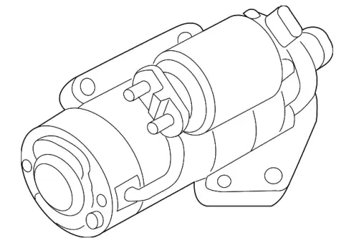 Стартер MAZDA AJF118400R00