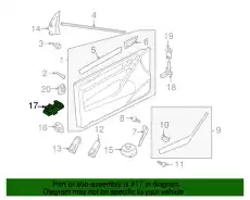 ВЫКЛЮЧАТЕЛЬ, СТЕКЛОЛОДЪЕМНИК 1K3959857A VAG