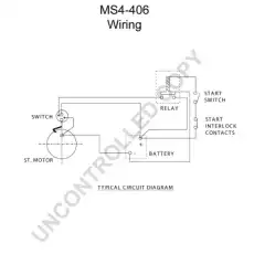Стартер PRESTOLITE ELECTRI MS4406
