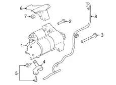 ANLASSER LR061893 LAND ROVER