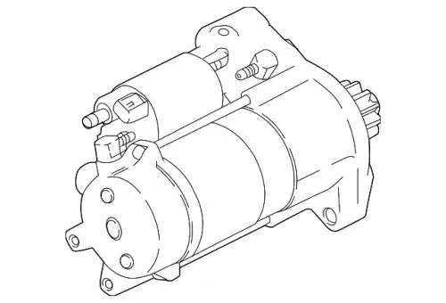 ANLASSER LR090949 LAND ROVER