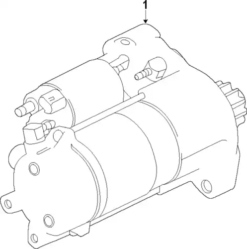 Стартер LAND ROVER LR090948