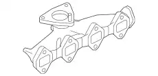 AUSPUFFKRUEMMER LR081624 LAND ROVER