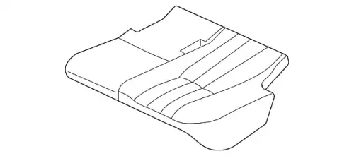 BEZUG - HINTERSITZKISSEN LR011005 LAND ROVER