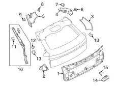 CLIP LR080992 LAND ROVER