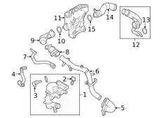 УПЛОТНИТЕЛЬНОЕ КОЛЬЦО LR096840 LAND ROVER