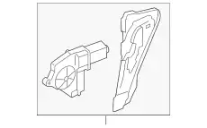 FENSTERKURBELAPPARAT LR060138 LAND ROVER