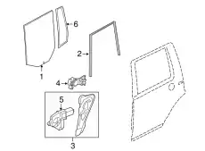 FENSTERKURBELAPPARAT LR060138 LAND ROVER
