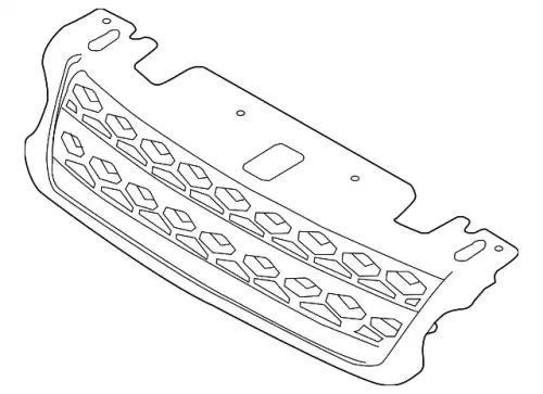 Решетка радиатора LAND ROVER LR104021