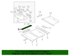 HALTEPLATTE LR015908 LAND ROVER