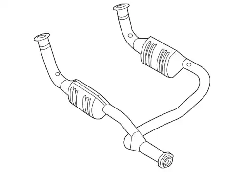 KATALYSATOR WCD000860 LAND ROVER