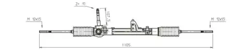 Рулевая рейка GENERAL RICAMBI FI4119