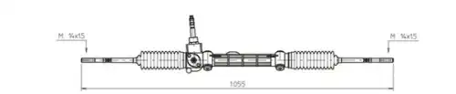 Рулевая рейка GENERAL RICAMBI FI4115