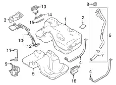 KRAFTSTOFFPUMPE LR057235 LAND ROVER