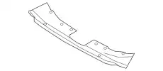  КРОНШТЕЙН РЕШЁТКИ РАДИАТОРА KB8A50717D MAZDA