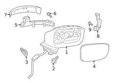 ФОНАРЬ ПОВОРОТНИКА KB7W69122 MAZDA