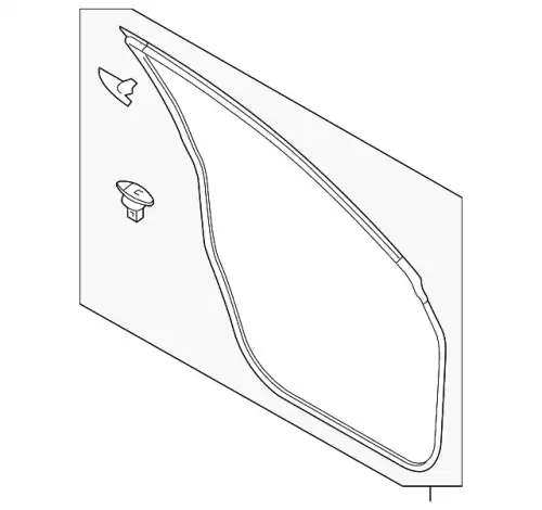 Ручка двери MAZDA TK4859760B