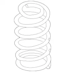 SPRING COIL REAR TK5028011C MAZDA
