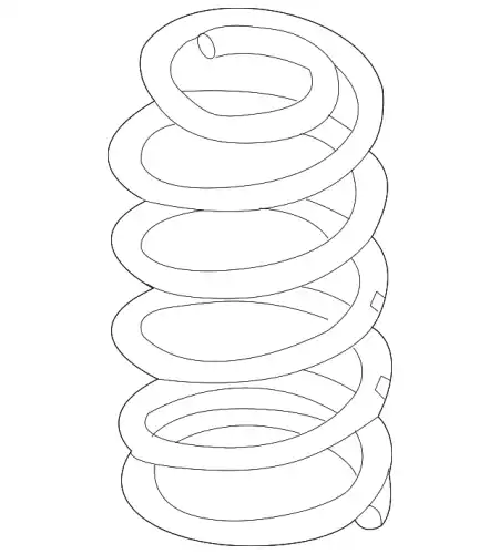 SPRING COIL REAR TK5028011C MAZDA