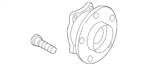 Ступица MAZDA TK483304X