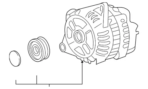 ALTERNATOR PY8V18300D MAZDA