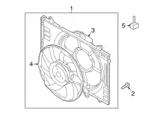 PY8W15025 FAN ELECTRIC-USA MAZDA