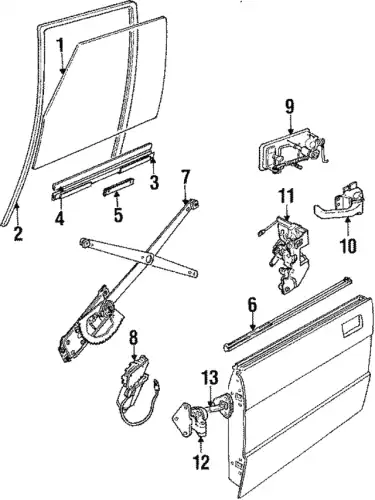 MOTOR - FENSTERBETAETIGUNG RTC3821 LAND ROVER