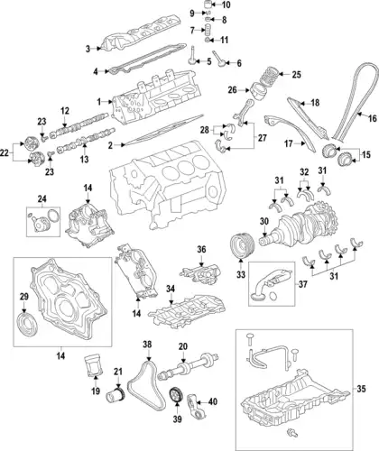 NOCKENWELLE LR041671 LAND ROVER
