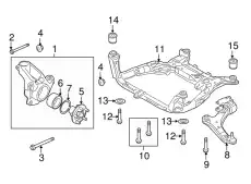 QUERLENKER VORN LR109995 LAND ROVER
