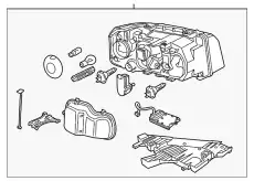 SCHEINWERFER LR044124 LAND ROVER