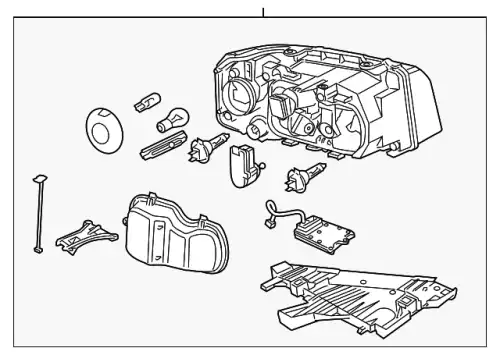 SCHEINWERFER LR044124 LAND ROVER