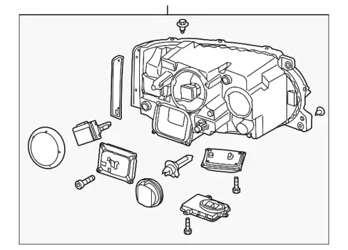Фара LAND ROVER LR028477