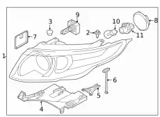 SCHEINWERFER UND BLINKLEUCHTE LR048052 LAND ROVER