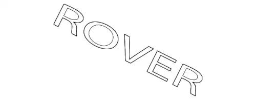 LR092802 эмблема LAND ROVER