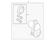 STELLGLIED - BREMSE LR102237 LAND ROVER