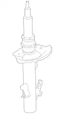 STOSSDAEMPFER VORN LR070926 LAND ROVER