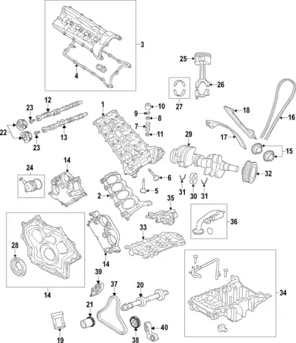 VENTILSTOESSEL LR037262 LAND ROVER