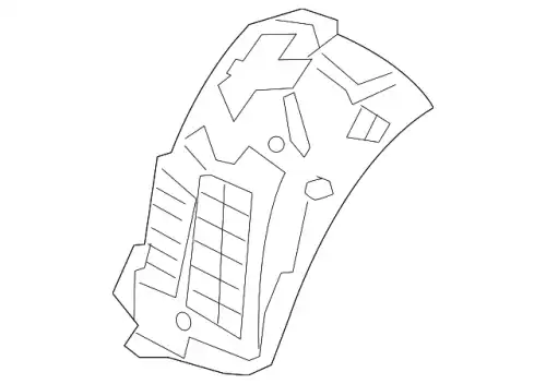 Подкрылок LAND ROVER LR097995