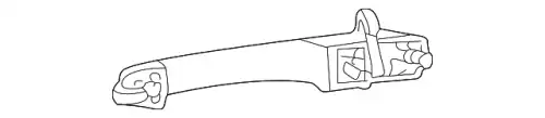 Ручка двери LAND ROVER ALR8127