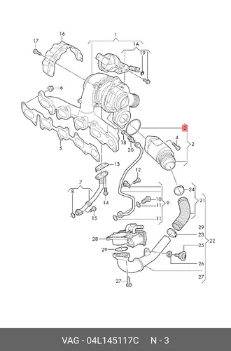 DICHTRING 04L145117C VAG