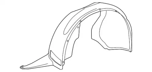 Подкрылок VAG 561805912D9B9