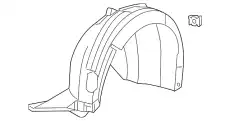 Подкрылок VAG 5C6805911L