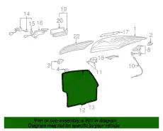  ПРОКЛАДКА 3B9827705C VAG