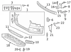 GITTER 8W0807681GRU6 VAG