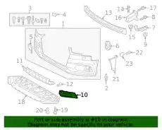 GITTER 8W0807682GRU6 VAG