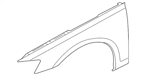 Крыло VAG 4N0821106B