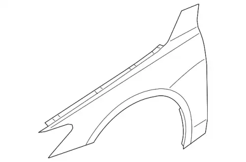 Крыло VAG 4K8821106B